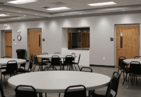 Kitchen Window and Tables