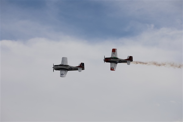 Planes in Overcast Sky