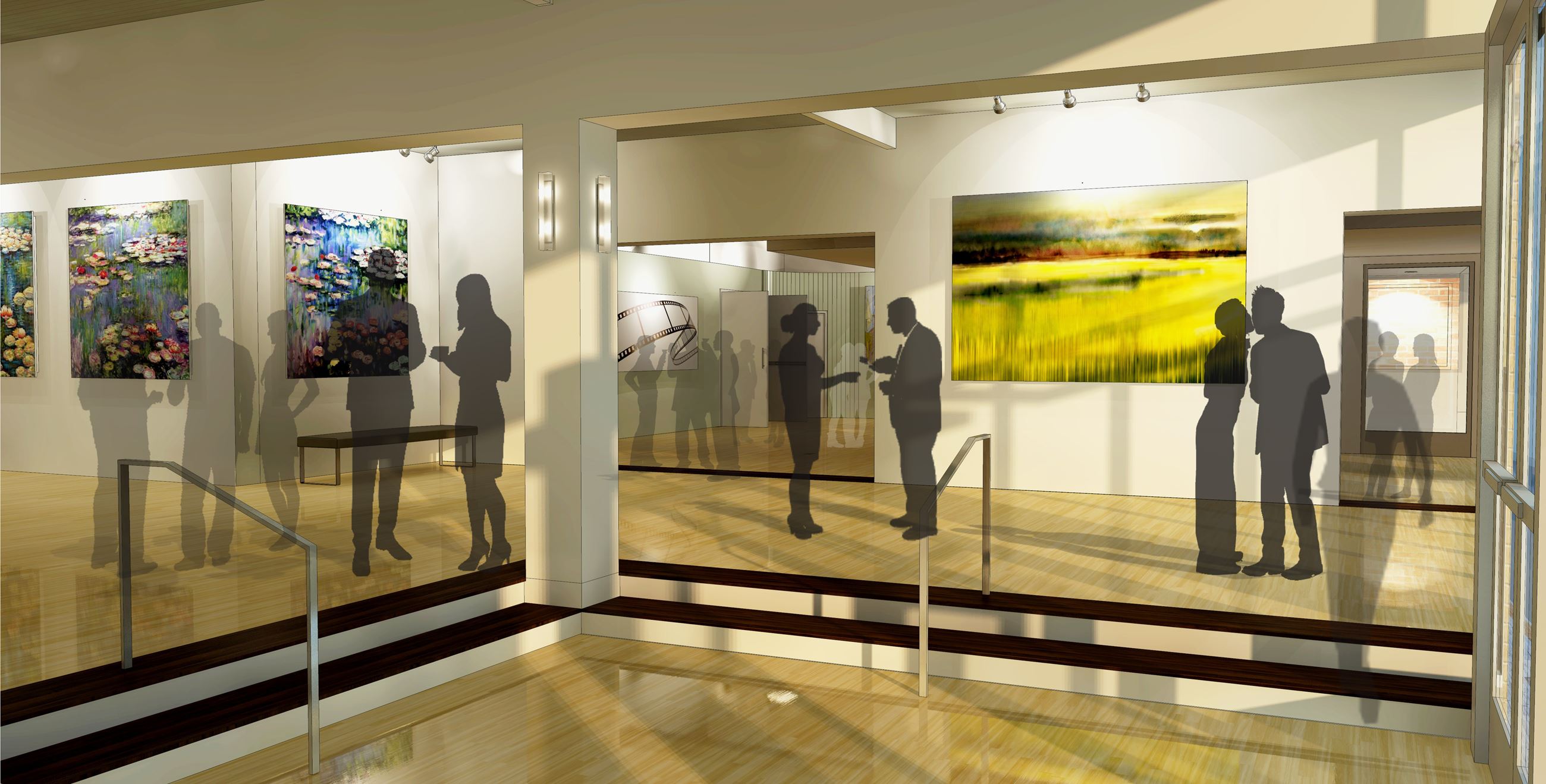 Interior Event Lobby