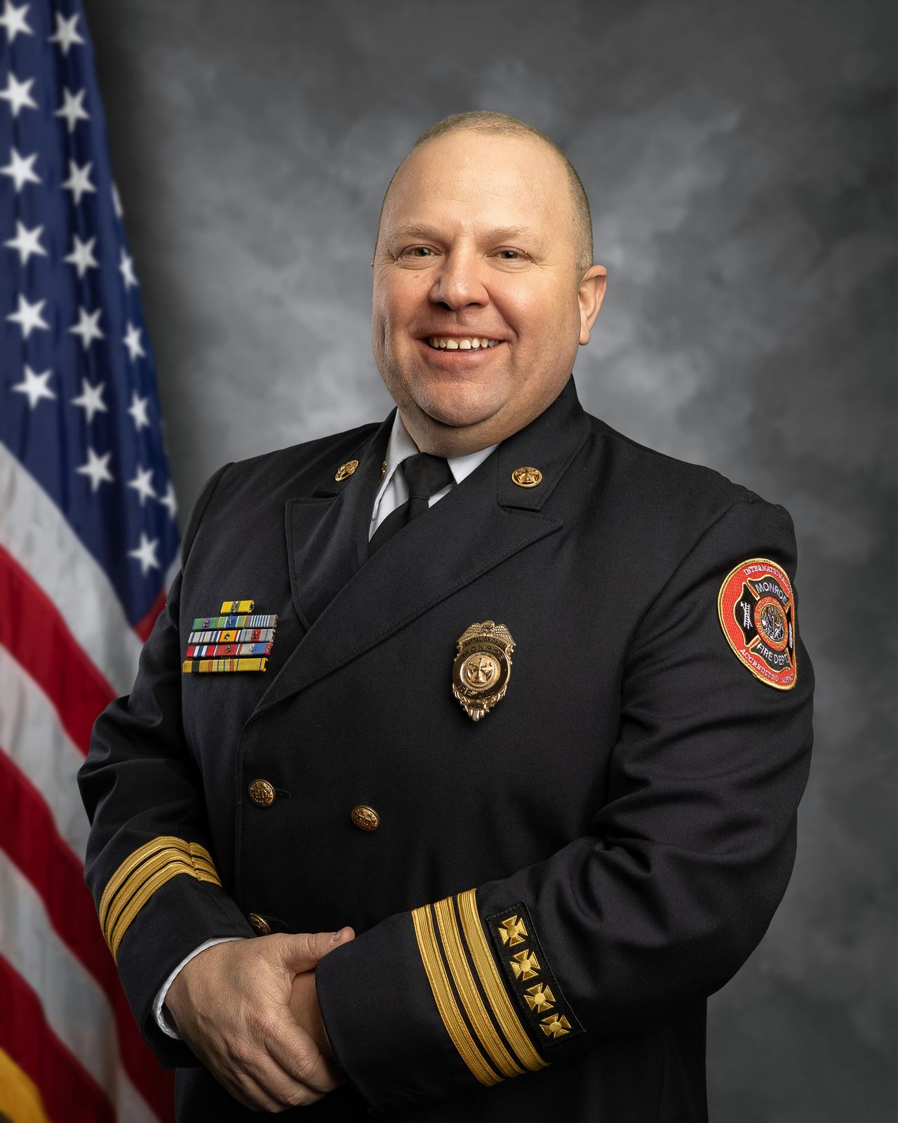 Fire Battalion Chief of C-Shift, Travis Stegall